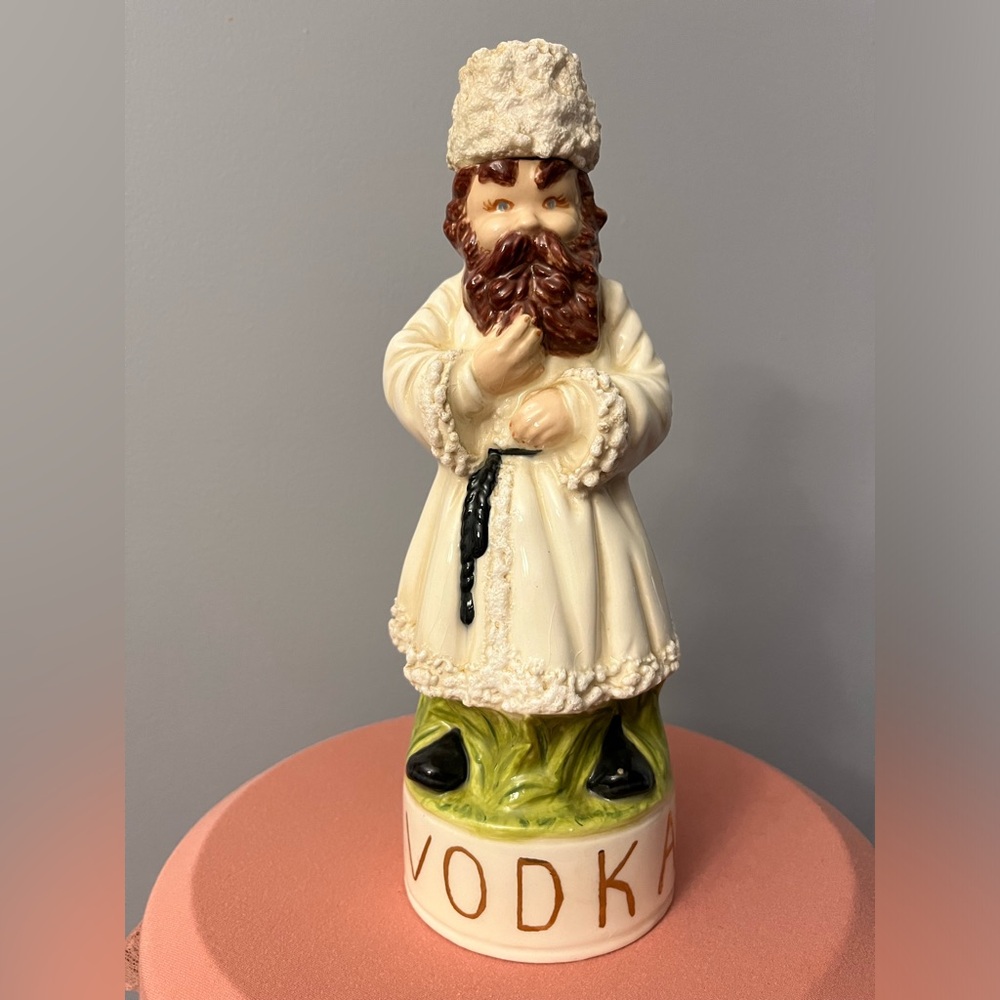 Vintage vodka decanter